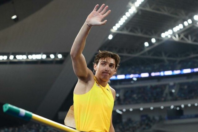 Mondo Duplantis blir å se på Bislett stadion i juni.