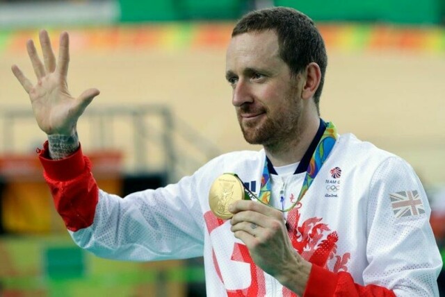Bradley Wiggins fra velmaktsdagene som syklist.
