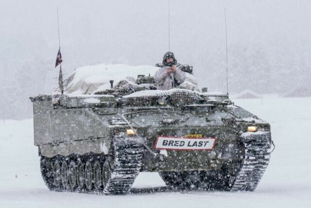 Norge skal være med i et samarbeid om oppkjøp av flere hundre CV90-kjøretøy.