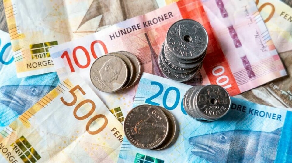 Illustrasjonsbilde av norske kronesedler. Penger, sedler, mynter. Foto: Gorm Kallestad / NTB
