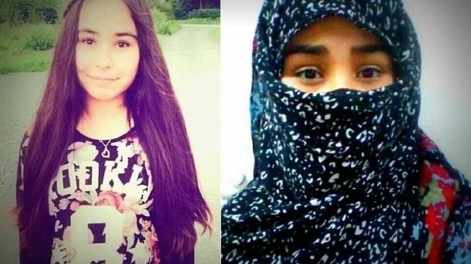I Norge brukte ikke Shila hijab. I Afghanistan må hun dekke seg til. Foto: Privat
