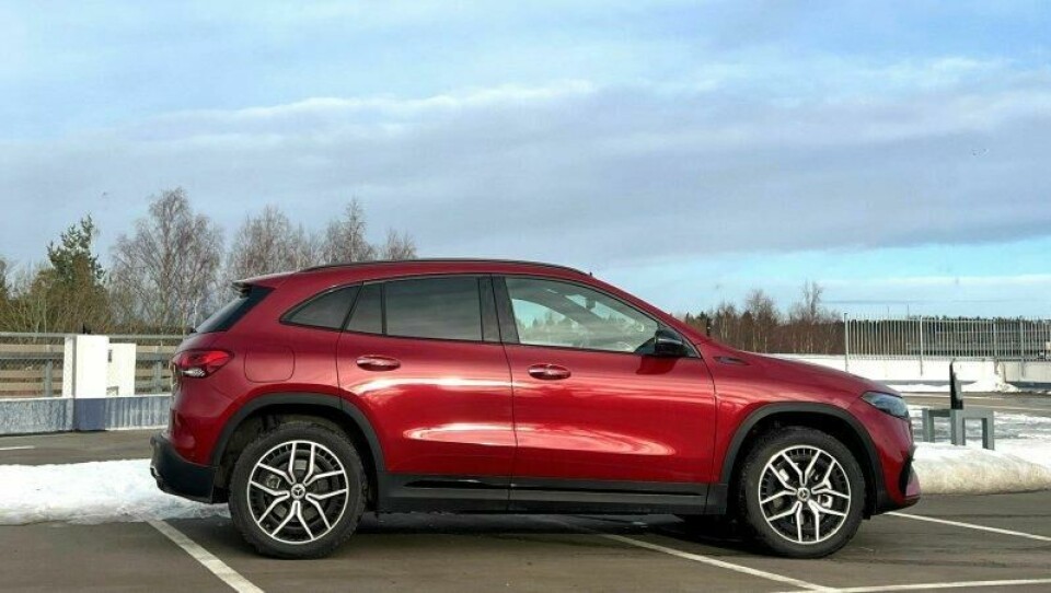 EQA er en crossover/kompakt SUV, den har veldig mange sterke konkurrenter. EQA er en crossover/kompakt SUV, den har veldig mange sterke konkurrenter. Foto: Broom