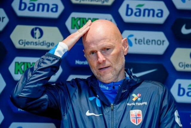 Landslagssjef Ståle Solbakken forbereder laget sitt til kamp mot Italia fredag kveld.