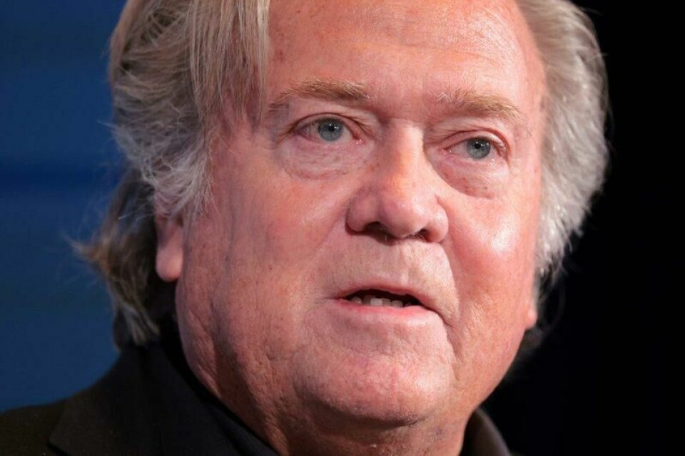 Tidligere Trump-rådgiver, Steve Bannon. Tidligere Trump-rådgiver, Steve Bannon. Foto: AFP / NTB