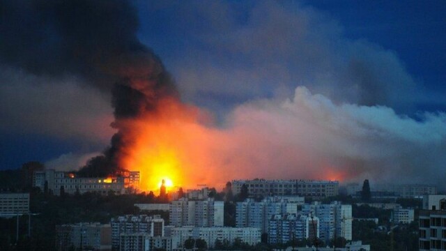 Russisk angrep i Kharkiv tidligere i juni.