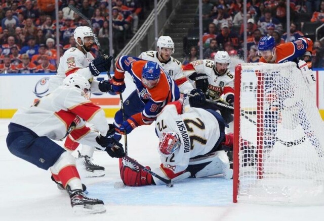 Florida Panthers vant 5-4 over Edmonton Oilers i den andre kampen i Stanley Cup-finalen. Dermed står det 1-1 i kamper.