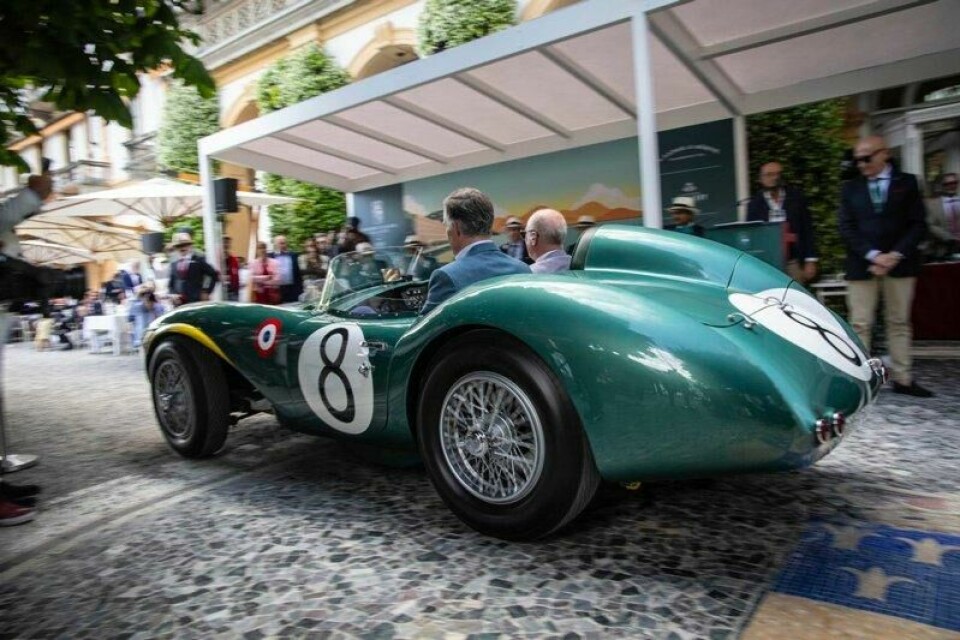 Halvorsens DB3S/9 er bilen Stirling Moss og Peter Collins kjørte inn til andreplass på Le Mans i 1956. Halvorsens DB3S/9 er bilen Stirling Moss og Peter Collins kjørte inn til andreplass på Le Mans i 1956. Foto: Gudrun Muschalla for BMW