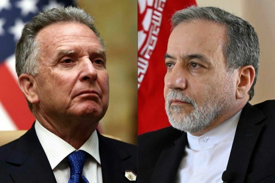 USAs utsending til Midtøsten, Steve Witkoff, og Irans utenriksminister Abbas Araghchi har begge deltatt på atomsamtalene mellom landene. USAs utsending til Midtøsten, Steve Witkoff, og Irans utenriksminister Abbas Araghchi har begge deltatt på atomsamtalene mellom landene. Foto: AFP / NTB