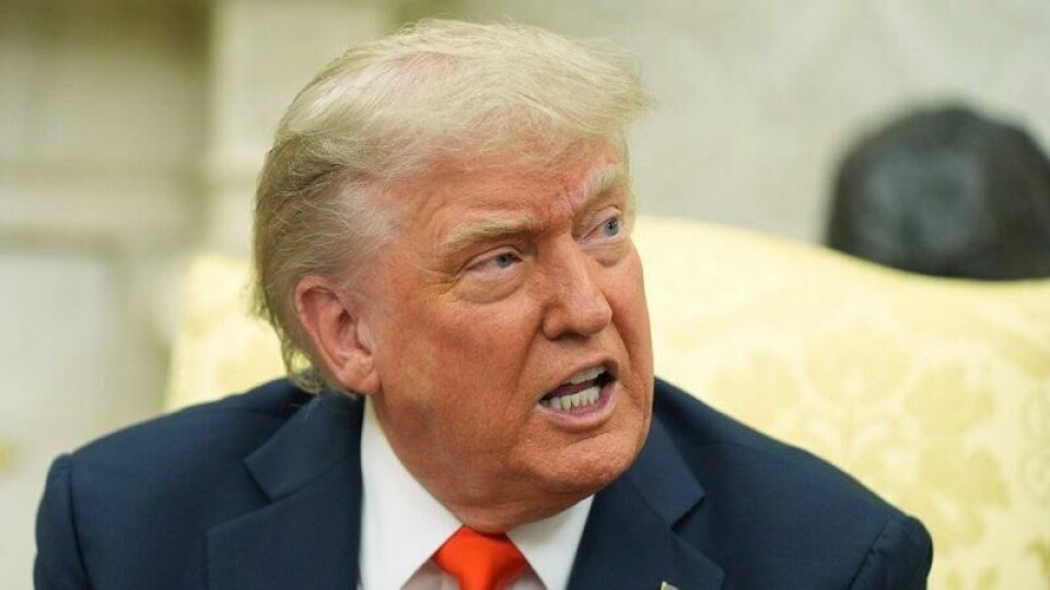 USAs president Donald Trump. USAs president Donald Trump. Foto: Evan Vucci / AP / NTB