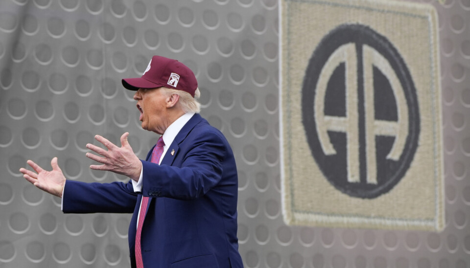 President Donald Trump besøkte tirsdag Fort Bragg i North Carolina der han i en tale til soldater hevdet at Los Angeles er invadert av en utenlandsk fiende.