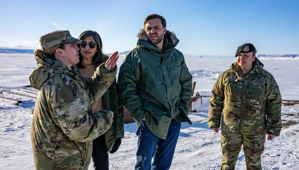 USAs visepresident J.D. Vance besøkte i mars det amerikanske forsvarets Pituffik-base på Grønland. Nå åpner Folketinget for at USA også kan etablere militærbaser og stasjonere soldater i Danmark.