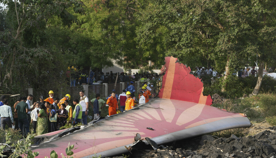 Det skal være overlevende etter flystyrten i Ahmedabad.