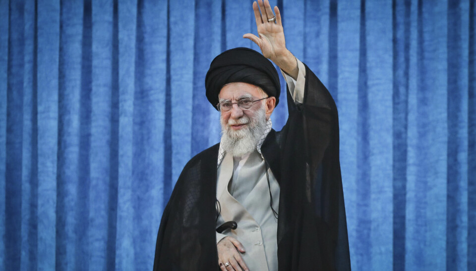 Irans øverste leder Ali Khamenei.