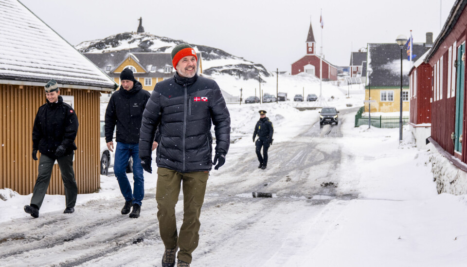 Danmarks kong Frederik besøkte Grønland i slutten av april. Besøket kom etter flere måneder med Trump-utspill om at USA skal skaffe seg Grønland.