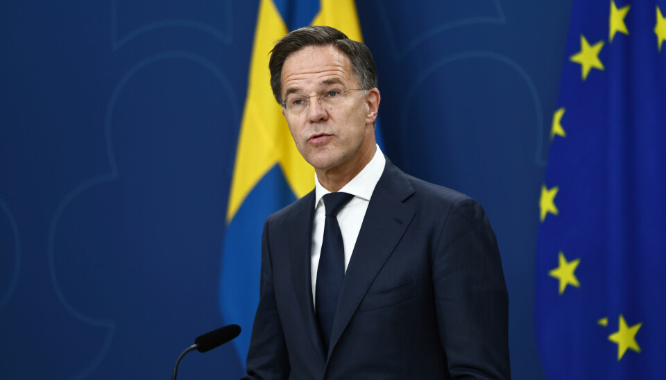 Natos generalsekretær Mark Rutte.