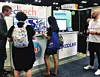 VEKKER INTERESSE: Selskapene Creaza og Skooler, medlemmer av Oslo Editech Cluster, viste seg frem på konferanse i San Antonio, Texas. Foto: Hege Tollerud
