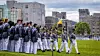 SEREMONI: Slik så det ut seremonien på West Point i New York i 2019. Foto: Krigsskolen West Point