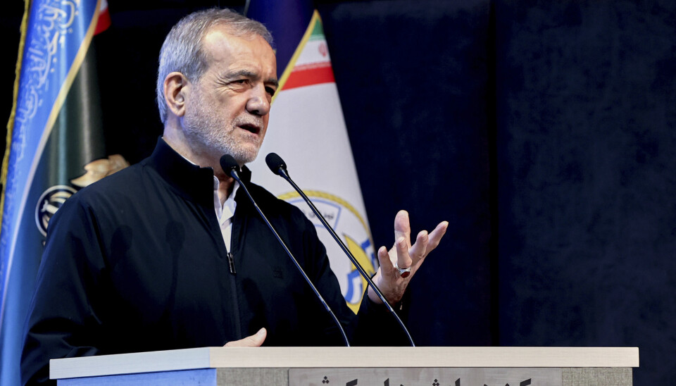 Irans president Masoud Pezeshkian.