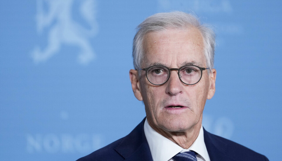 Statsminister Jonas Gahr Støre (Ap) møtte pressen om Israels angrep på Iran fredag.