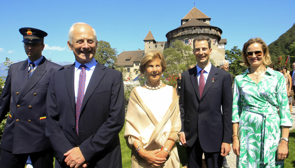 Fyrstehuset Liechtenstein bruker bare «av Liechtenstein». Her avbildet i 2012.