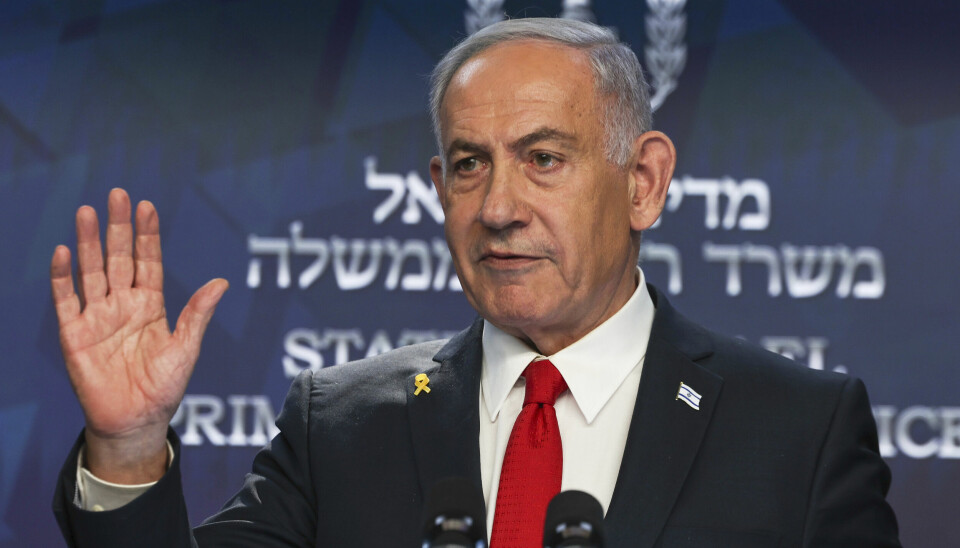 Israels statsminister Benjamin Netanyahu.