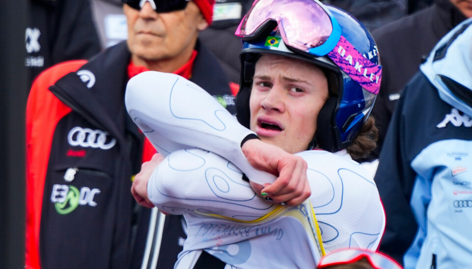 Lucas Braathen i VM i Østerrike tidligere i år.