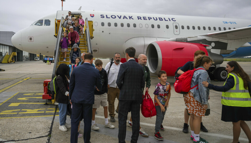 Slovaker og andre EU-borgere landet mandag i Bratislava etter å ha blitt evakuert fra Israel via Amman i Jordan som følge av krigen mellom Israel og Iran.