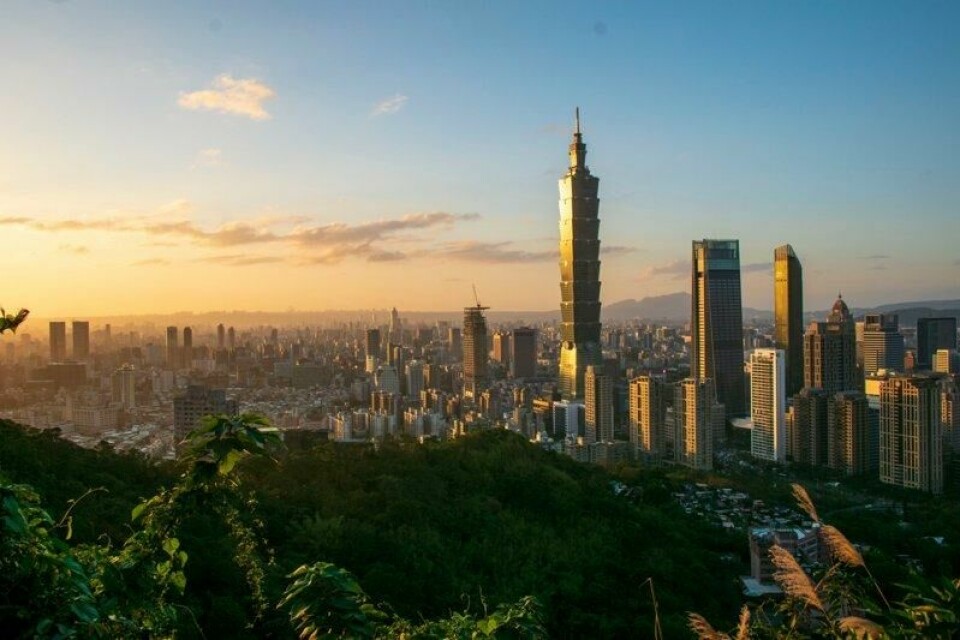 Taiwan ligger på sjuende plass i verden når det gjelder handelsoverskudd med USA.
