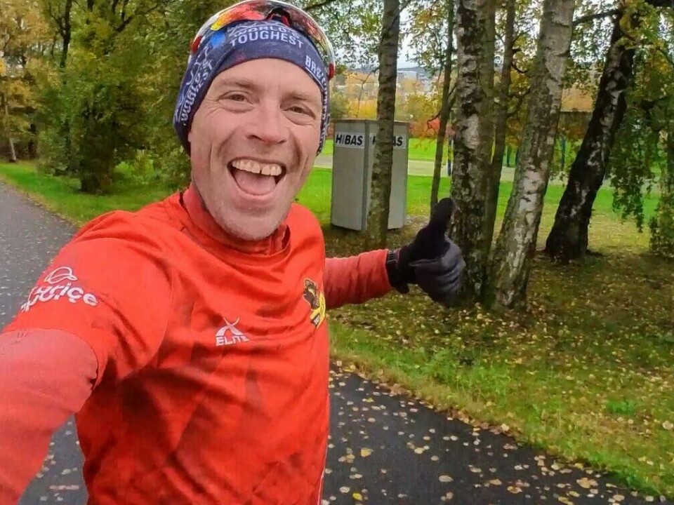 Andreas Gossner fra Løpetrening.nodeler en tøff maratonøkt. (Foto: Andreas Gossner / løpetrening.no )