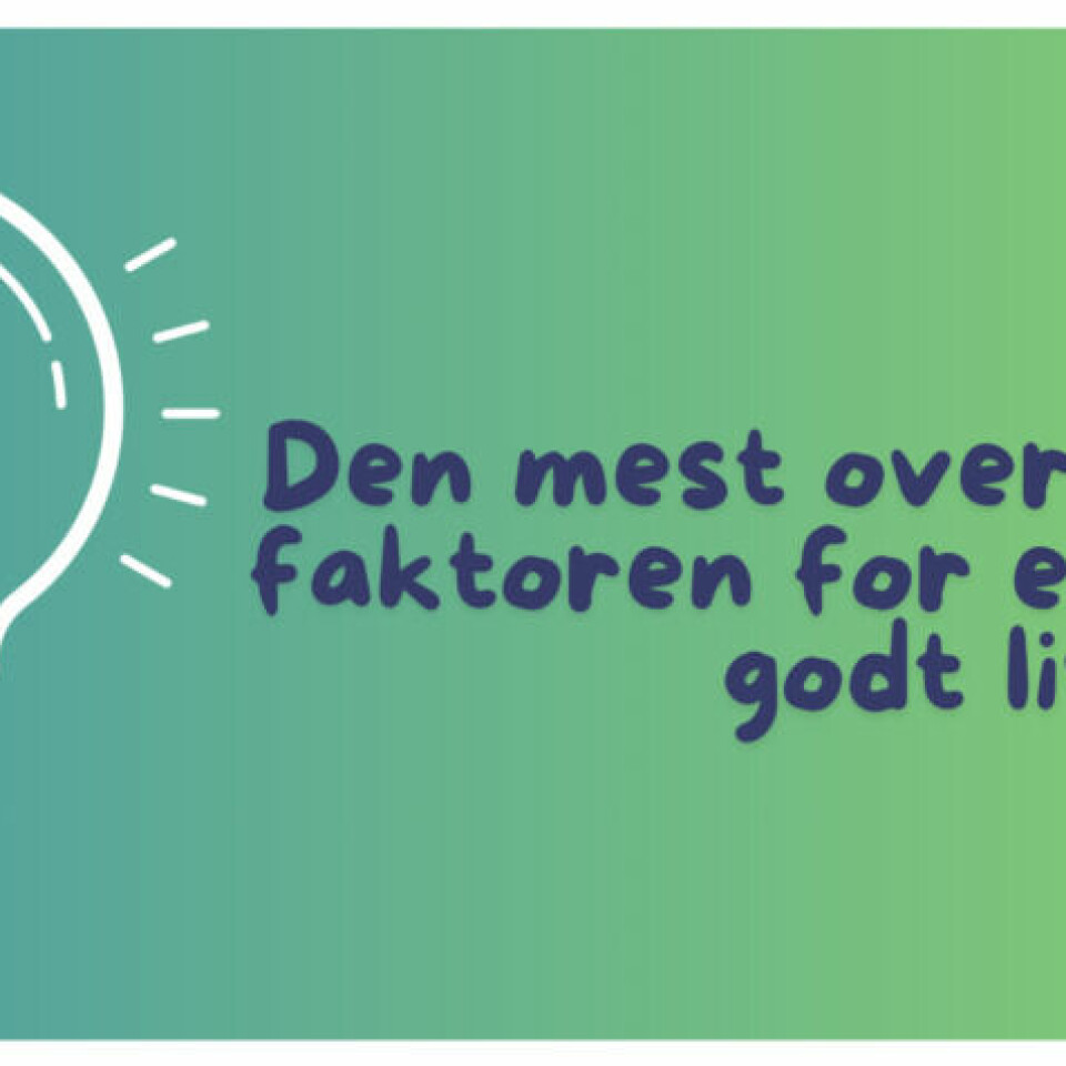 (Foto: Cecilie Aasland / ABC Startsiden) Blått bilde med en lyspære og teksten «Den mest overraskende faktoren for et langt og godt liv». Vi svarer på hva dette er i denne dagens program av Cornelis Elander sitt gratis treningsprogram, med alt fra styrkeøvelser og cardio, som alle kan gjennomføres hjemme og med kroppsvekt eller manualer. Med dette treningsprogrammet kommer du i form i sommer, og det passer for både nybegynnere, mer erfarne og godt trente!