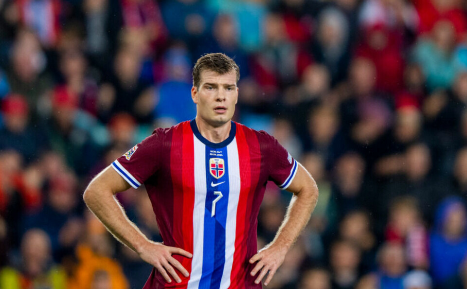 Norges Alexander Sørloth (Foto: Fredrik Varfjell / NTB)