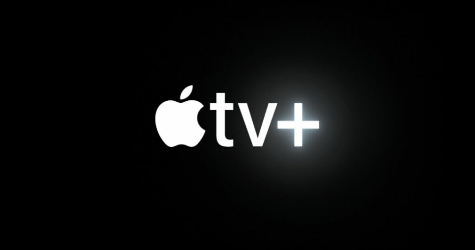 Apple TV+ er en av landets største strømmetjenester. Apple TV+: Strømmetjenestens logo.