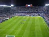 Spansk fotball på La Rosaleda Stadion i Malaga.