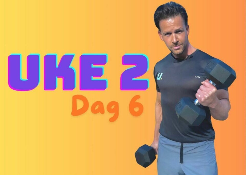 Personlig trener Cornelis Elander har laget et gratis treningsprogram, med alt fra styrkeøvelser og cardio, som alle kan gjennomføres hjemme. Treningsprogrammet passer for både nybegynnere, mer erfarne og godt trente! I dag står cardio og 4x4-intervaller på planen! (Foto: Cecilie Aasland / ABC Startsiden)