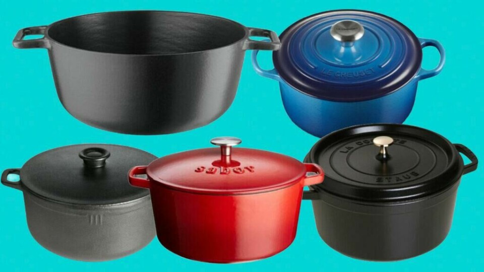 Støpejernsgryter er noe av det mest allsidige man kan ha på kjøkkenet. I denne saken viser vi frem jerngryter fra kjente og kjære merker som Le Creuset, Sabor, Eva Solo og Fiskars.