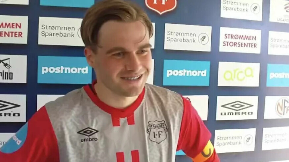 INTERVJU: Tobias Myhre fra tiden i Strømmen. | Skjermdump/Strømmen IF