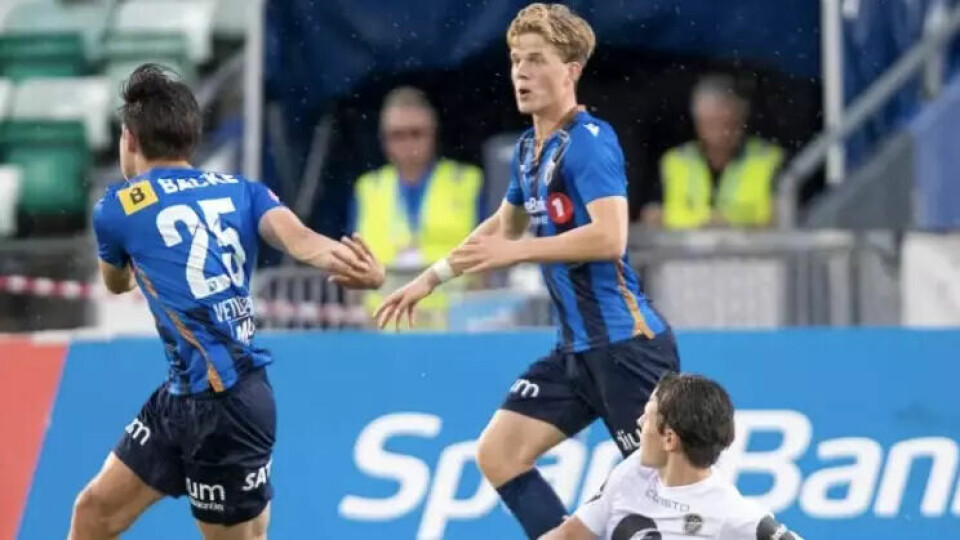 STB: Peder Vogt for Stabæk i Eliteserien.