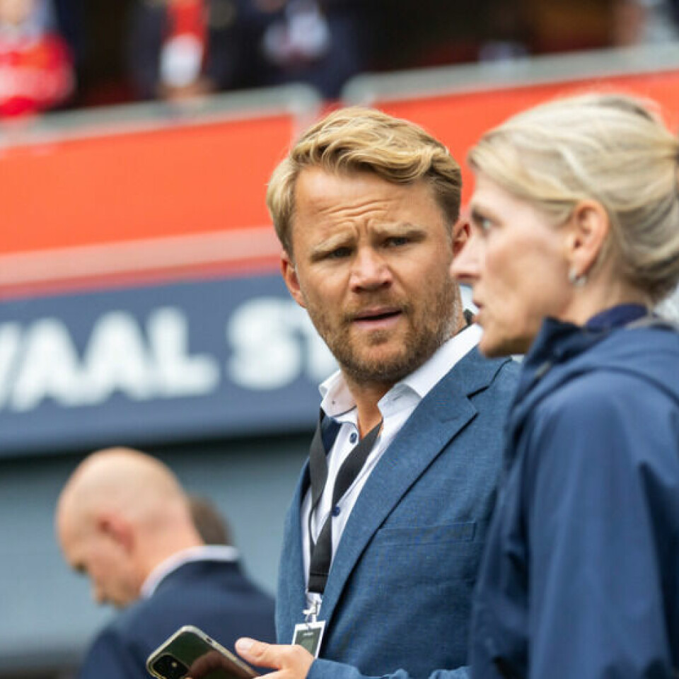 Viaplay reporter Jonas Bergh-Johnsen (Foto: Frederik Ringnes / NTB)