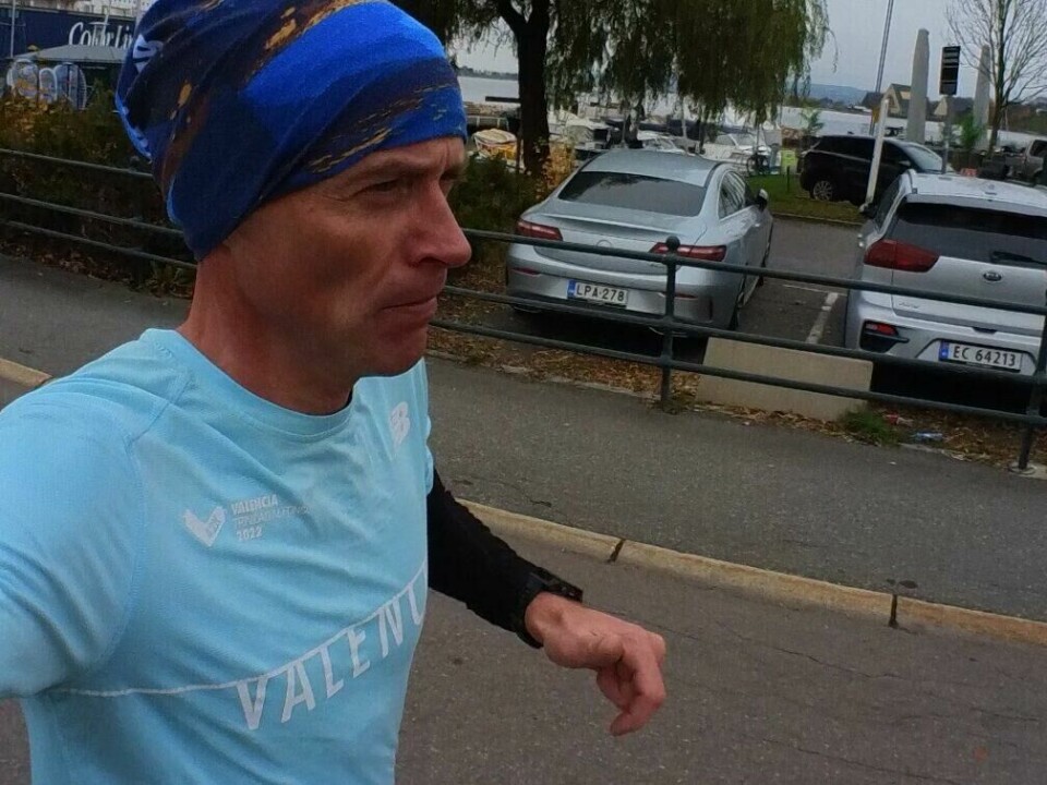 Løpetreningen gjøres avAndreas Gossner fra Løpetrening.noi Oslo - på vei mot Valencia Marathon. (Foto: Andreas Gossner / løpetrening.no )