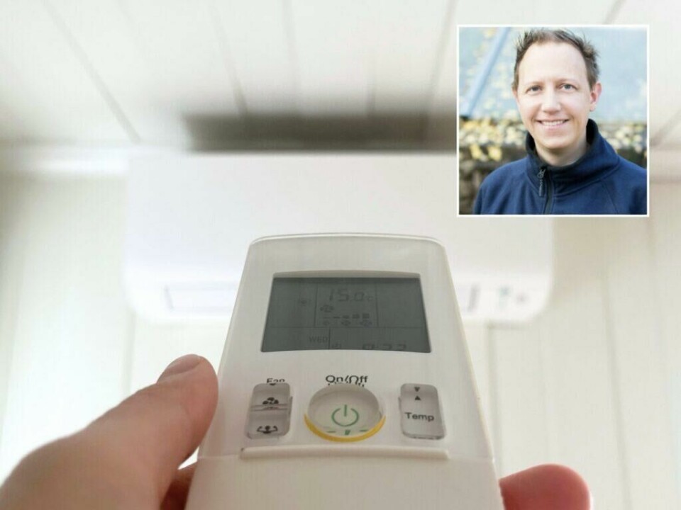 Eksperten forteller at dette er innstillingen du må bruke om du er ute etter å bruke varmepumpen mest mulig effektivt i vinter! Han forteller også hvordan du ikke må bruke varmepumpen om du vil spare strøm og gjøre oppvarmingen mest mulig effektiv. (Foto: Cecilie Aasland / ABC Startsiden)