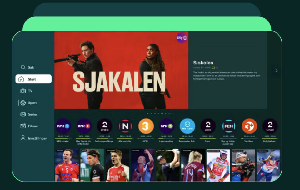 Mistet tilgangen til TV2? Slik ser du TV-kanaler, serier og sport samlet på ett sted. (Foto: Strim)