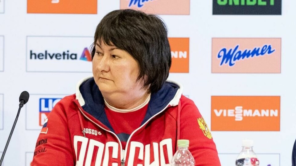 Russlands skipresident Jelena Välbe.