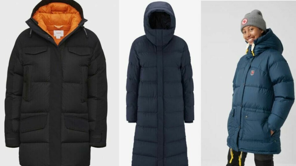 Vi har funnet de varmeste vinterjakkene fra Mammut, Härkila, Swims, Scandinavian Edition og Fjällräven.