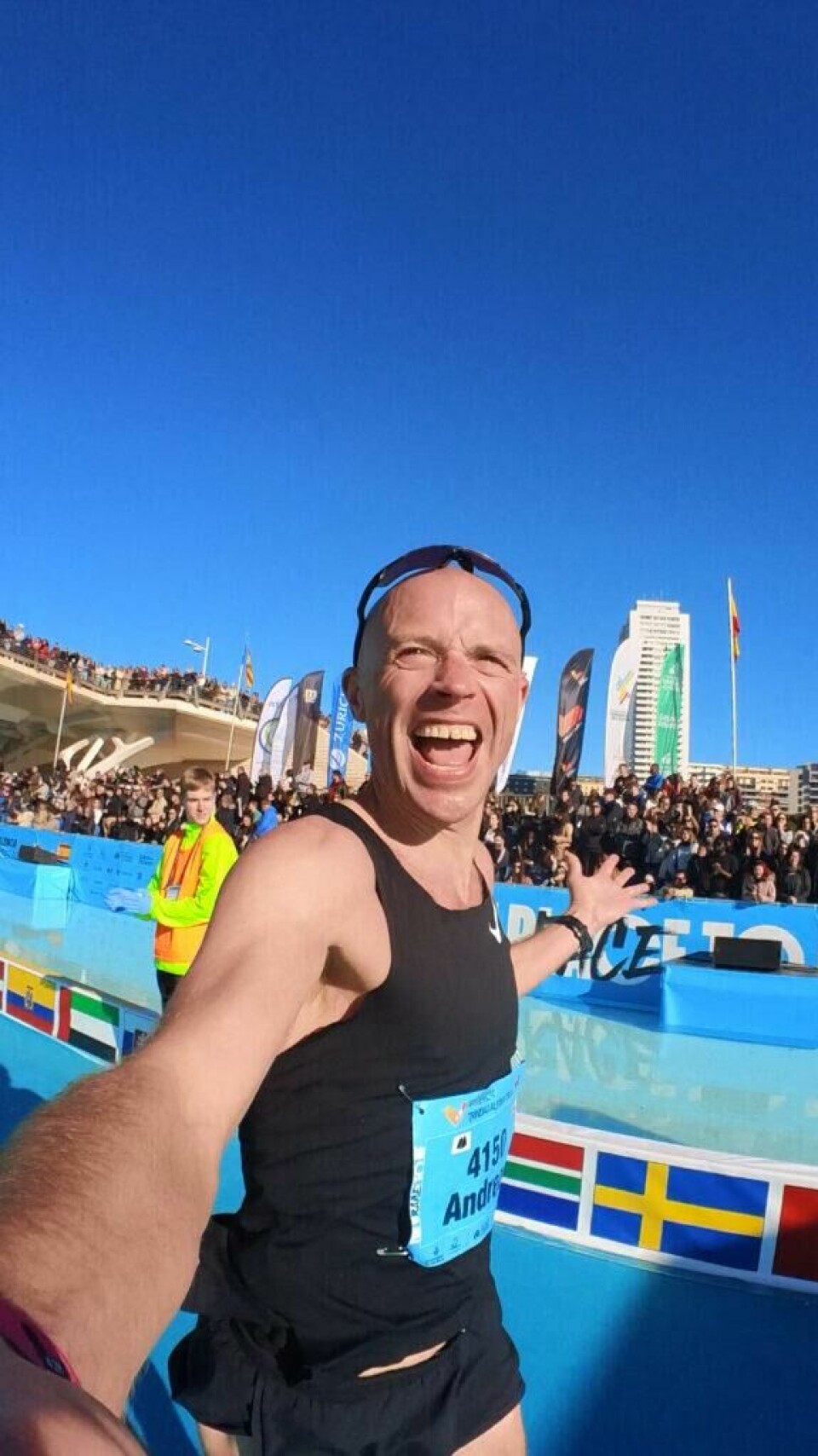 God innstilling på trening medfører gode resultater når treningsprogrammet kuliminerer med et godt og ønsket resultat – her fra Andreas Gossner Løpetrening.no da han løp Valencia Maraton i 2023.