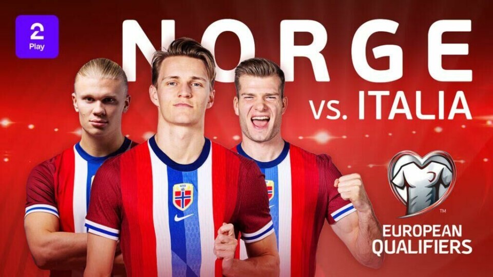 Mistet tilgangen til TV2: Slik ser du landskampen mellom Norge – Italia