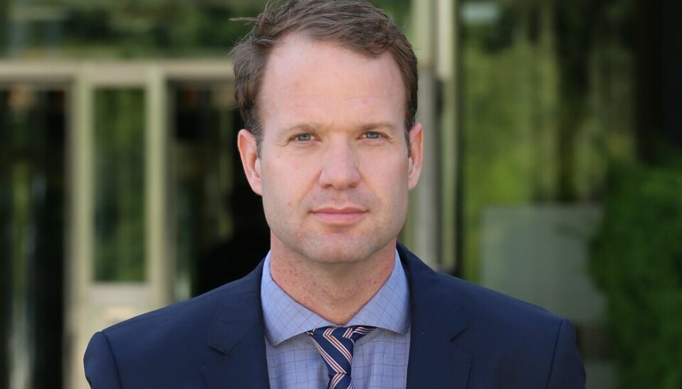 Mathias Rongved, kommunikasjonsrådgiver i Utenriksdepartementet, vurderer situasjonen i regionen fortløpende.