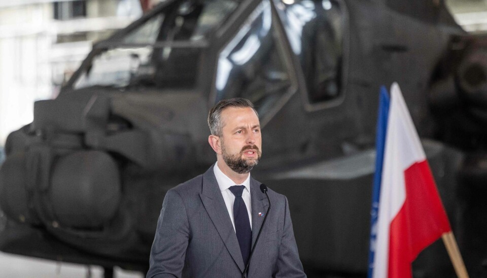 Polens forsvarsminister Wladyslaw Kosiniak-Kamysz.