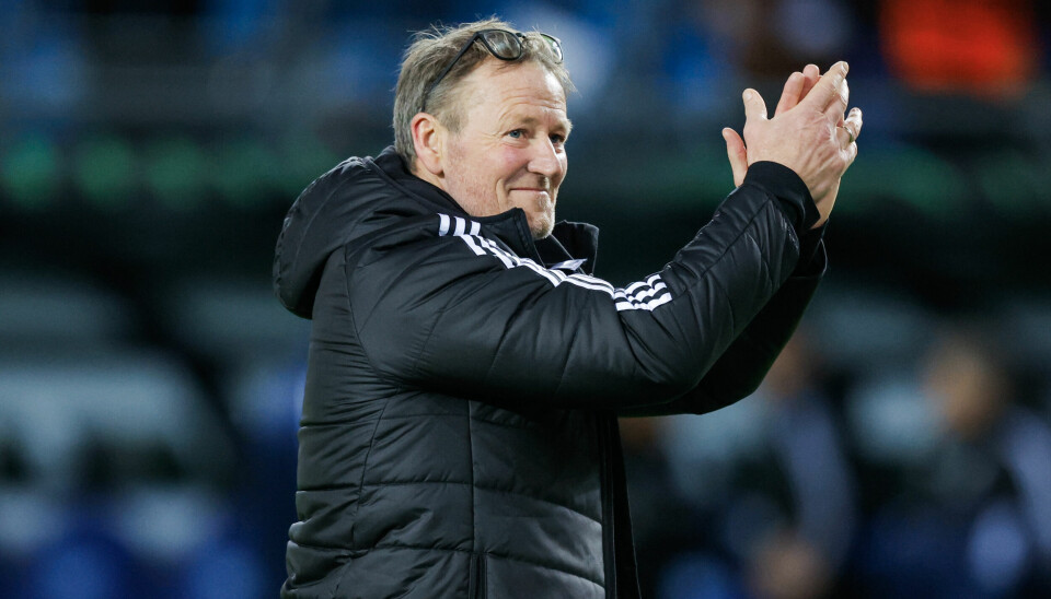 Molde-trener Trond Strande.