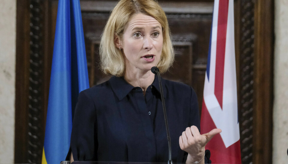 Man investerer ikke så mye i militæret uten å ha planer om å bruke det, sier EUs utenrikssjef Kaja Kallas.