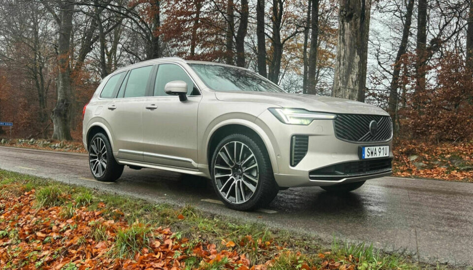 Nye Volvo XC90 er en av bilene som blir kalt tilbake.